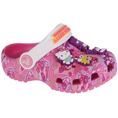 Crocs Hello Kitty and Friends Classic Clog 208025-680, voor meisje, Roze, Slippers, maat: 19/20