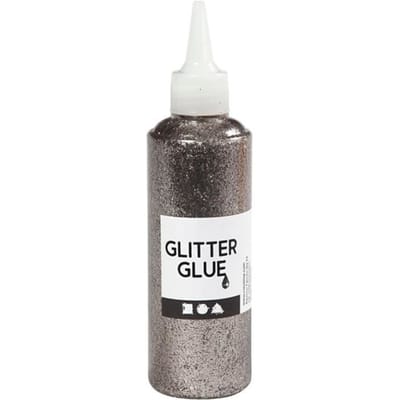 Creativ Company Glitter Glue Silver 118ml