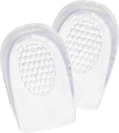 Scoby - Gelzooltjes - Hielbeschermers - Gelzolen voor Hielpijn - Heel Cushions - Unisex - Maat 37-44 - 1 Paar