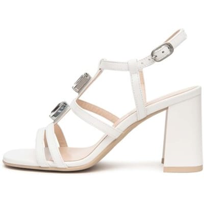 Nerogiardini Sandaal Nappa Pandora Tpu Link Fen Natural Abs Hak 1499 - Fashion Wear - Vrouwen