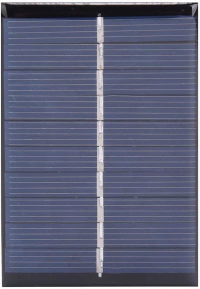 Zonnepaneel - Oplader Power Board - Apparaten Opladen - Hoog Rendement - 80x55 Mm - Zwart
