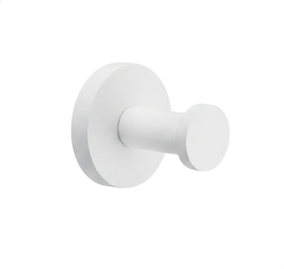 Handdoekhaak Wit - Handdoekhaakje - Badkamer Haak - Toilet - Badkamer Accessoires Wit