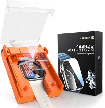 Pack van 2 Beschermfolie voor Apple Watch S10/S11 46 mm, Zelfherstellend, Flexibel, Schokbestendig en Krasbestendig, HD Helder en Bubbelsvrij