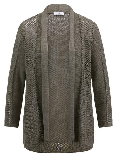 Vest 3/4-mouwen Van Peter Hahn beige