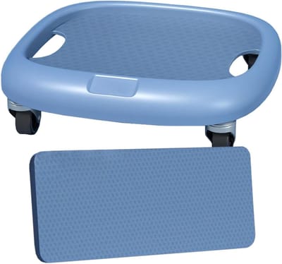 Buikspierwiel - Core Trainer Trainingswiel - Core Training - 360 Graden Rotatie - 28 cm Diameter - Blauw