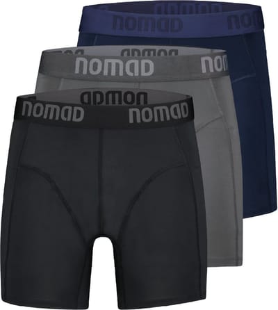 NOMAD® Boxershorts Heren 3 Pack | Maat S | Comfortable Active Sport Boxershort | Boxers Heren | Lichtgewicht