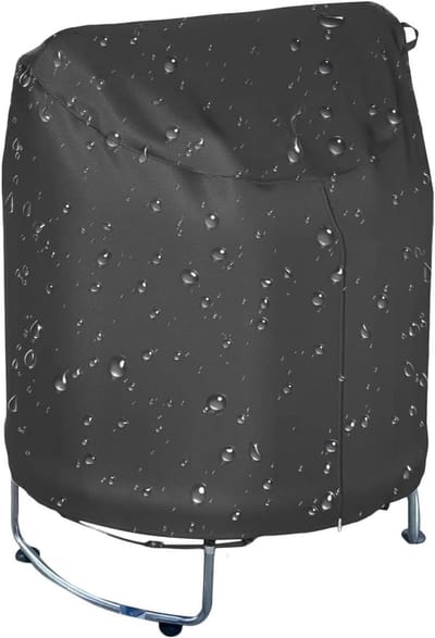 Trampoline Schaduwhoes - Zonnedak Tent - Buiten Spelen - Winddicht Stabiliteitsontwerp - 145x145x145 cm - Zwart