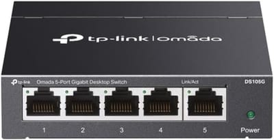 Netwerk Switch - Gigabit Hub - Snelle Internet Verbinding - Vijf Poorten - Desktop Formaat - Wit