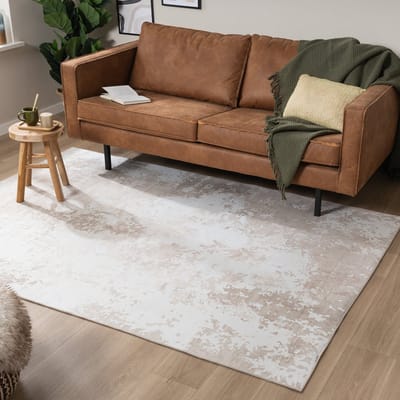 Fraai Modern vloerkleed - Sarge Taupe - 120x170cm