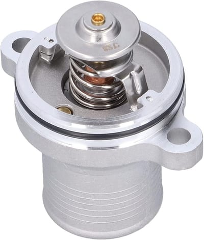 Thermostaat Motor - Koelvloeistofregelaar - Motor Temperatuur Regelen - Hoge Aluminiumlegering - 13x9x8 cm - Zilver