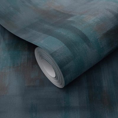 Erismann Vinylbehang 10480-08 - Elysium - Abstract Turquoise - 53cm x 10.05m