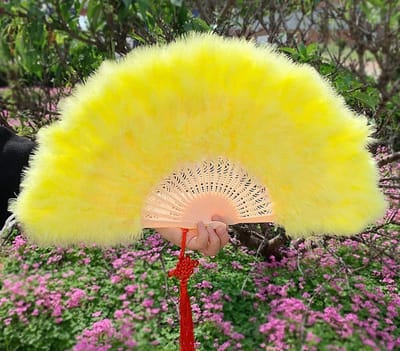 Elegante Vouwfan van Kant voor Bruiloften, Zomerfeesten en Carnaval - Perfecte Accessoire voor Kostuums en Cadeaus