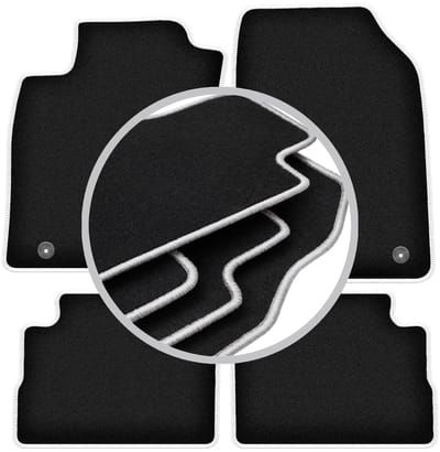 CARLUX-SILVER automatten voor: Opel Vectra C liftback, hatchback, sedan (2002-2008)