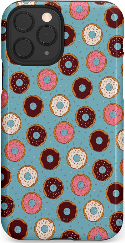 Casetastic Hoesje Geschikt voor Apple iPhone 11 Pro - Stijlvolle Beschermende Duo-layer Case - Donut Dromen