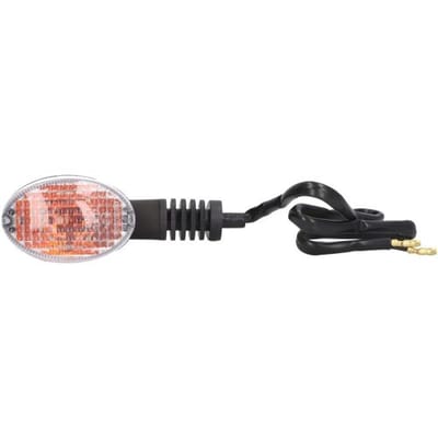 Knipperlicht Derbi Senda / Derbi GPR 50 / Yamaha TZR 50 Rechtsvoor / Linksachter [Helder glas]