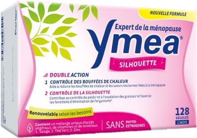 Ymea Menopauze Opvliegers en Silhouet 128 Capsules