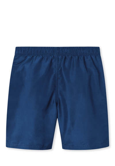 Zwemshort van geweven stof, navy - aquablauw 152
