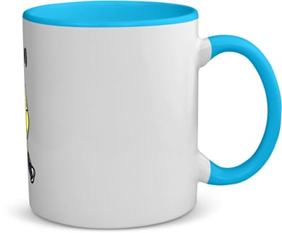 Akyol - cricket met eigen naam koffiemok - theemok - blauw - Cricket - cricketer - sport - 350 ML inhoud