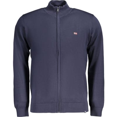 Noorwegen 1963 Blauw Katoenen Heren Sweater