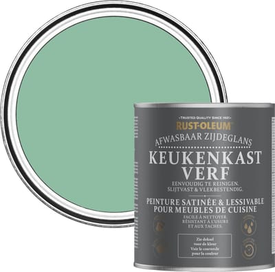 Rust-Oleum Groen Keukenkastverf Zijdeglans - Wanderlust 750ml
