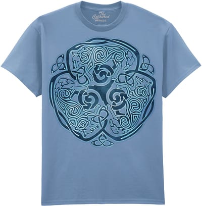 Wolf Symbol The Coloured House T-shirt M