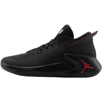 Jordan Fly Lockdown Comfortabele Schokabsorptie Lichtgewicht Laag Uitgesneden Basketbalschoenen Heren sneaker Zwart Rood AO1550-012 44 black