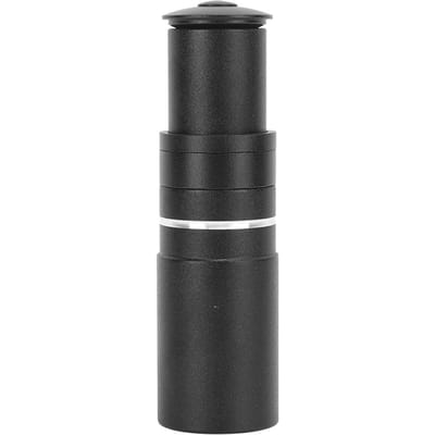 Prolongateur de Potence de Fourche de Vélo en Alliage d'Aluminium Augmenteur Réglable de Hauteur de Guidon de VTT 115mm / 4.53in 9LED black