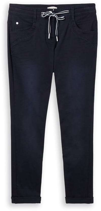 Tom Tailor - Tapered relaxed broek - Maat 36/28 - sky captain blue