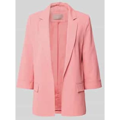 relaxed fit blazer met klepzakken