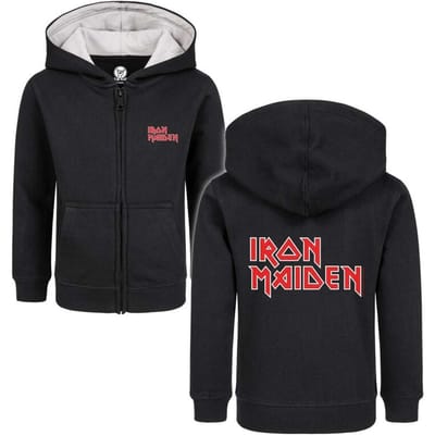 Iron Maiden Kinder vesten voor kinderen - Metal-Kids - Logo - voor Kinderen - zwart