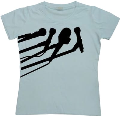 Hybris Dames T-shirt 'Listen To Me Girly' SH-5-14008-LFH3-8