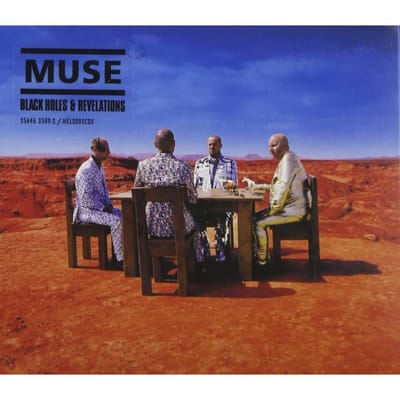 CD MUSE - Black Holes & Revelations 2564635092,HEL3 Warner Bros. Re 2006 Europa Rock Gebruikt gray