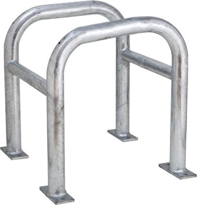 Morion beschermbeugel paal - zinkgrijs 600 x 520 x 520 mm