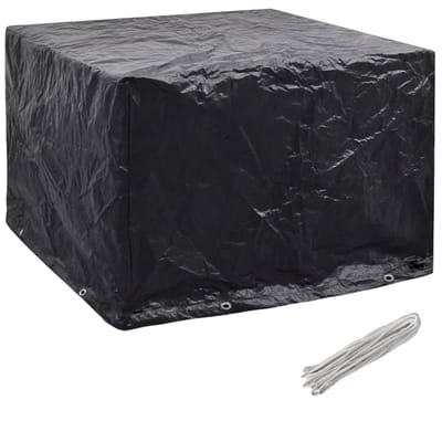 vidaXL - Tuinmeubelhoezen - 2 - st - 8 - ogen - 122x112x98 - cm