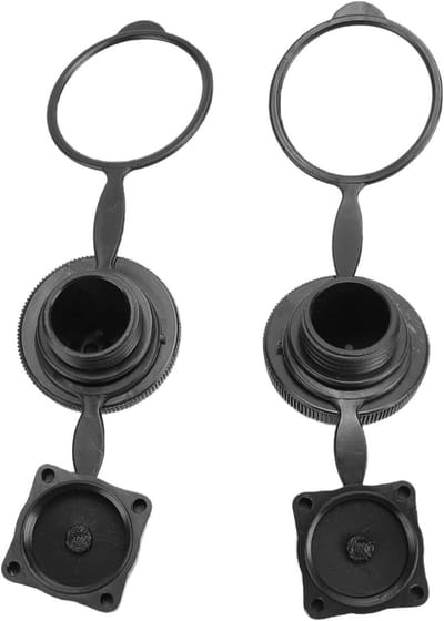 Topiky Luchtmatras Ventieldopjes Duurzame Schroefdraadafdichtingsplug voor Opblaasbare Uitrusting PVC 2PCS voor Watersport