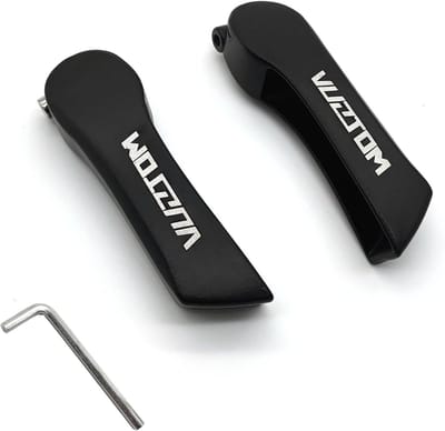 Fiets Stuurhoorntjes - Veiligheidsgrepen Aluminium - Comfortabel Fietsen - Ergonomisch Ontwerp - 22.2 mm - Zwart