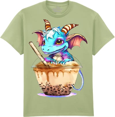 Draak Boba Tea Dragon The Coloured House T-shirt M