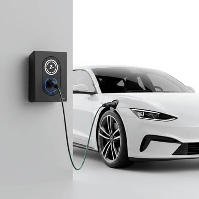 Zaptec Go Laadpaal 22 kW Type 2 zwart - Slimme compacte thuislader met RFID en OCPP 5 jaar garantie