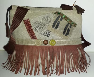 Toetie & Zo Handgemaakte Tas PTT Post Bohemian, schoudertas
