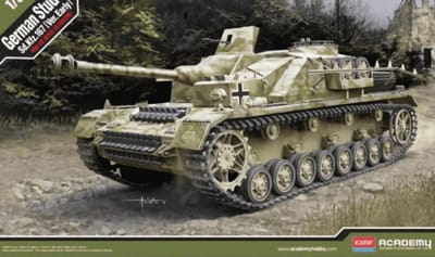 Academy Modelbouwpakket Militaire voertuigen - 13522 StuG IV Sd.Kfz.167 (Early Version) Plastic - 1:35 - Modelbouw