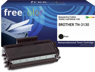 Freecolor - Vervangt Brother TN-3130 Toner - Zwart - 3.500 pagina's - Compatible