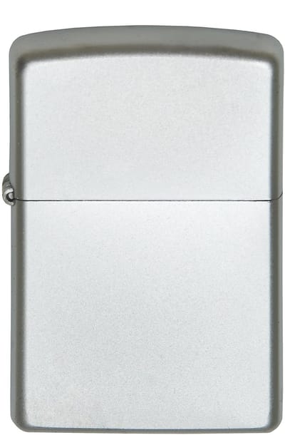 Zippo aansteker Reg Satin Chroom