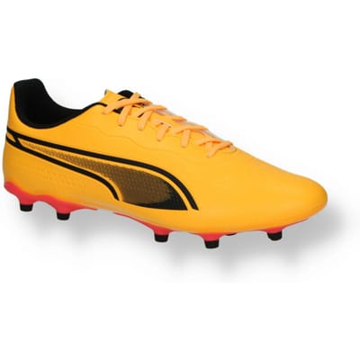 Puma King Match Fg/ag Voetbalschoenen Oranje EU 46 Man