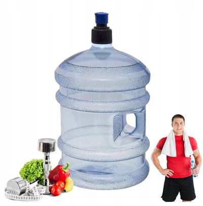 Sportfles Waterfles 2,3 liter met uitloop - Ideaal voor fitness en gym