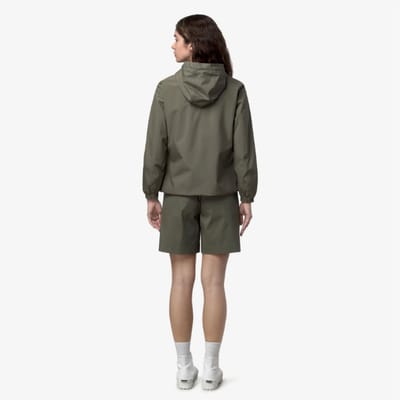 lil 2.0 stretch poly jersey vrouw K-way K21347W-V15 Groen