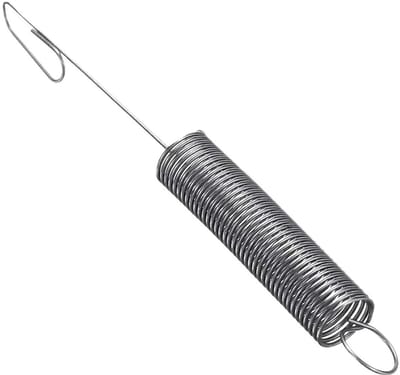 Trekveren met Haken - Verlengveren Set - Gereedschap Reparatie - Roestvrij Staal - 10 Stuks - Zilver