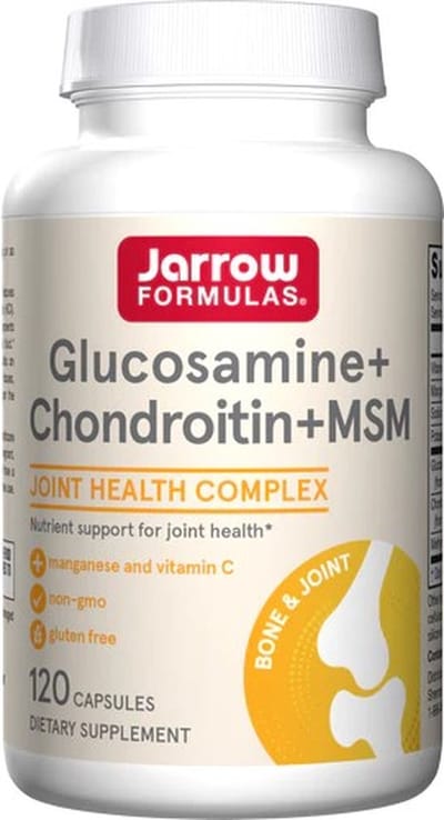 JARROW Glucosamine + Chondroitin + MSM - 240 caps
