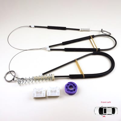 BWR648 Kit de réparation de régulateur de lève-vitre électrique Porte gauche pour A3 MK2 8P1 8PA 2003-2012 2/3 portes HB Coupé 8P3837461