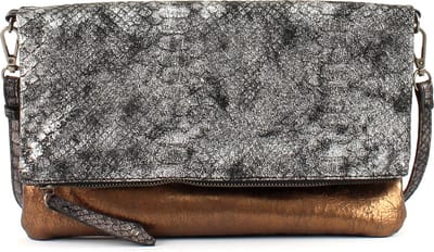 SURI FREY Schoudertas Koppeling Fanny Crossover Bag S Silver Zilverkleurig Brons