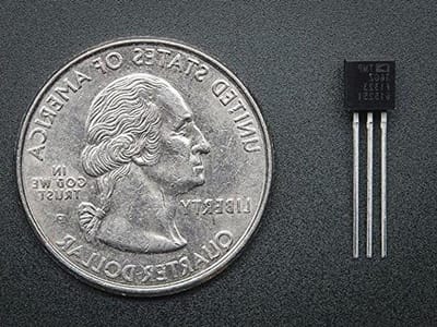 Temperatuursensor - Analoge sensor - Omgeving meten - Groot bereik - 8x12x0.5 cm - Niet gespecificeerd